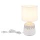 Veioze - Lampa de masa ceramica alba RELA