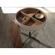 Masute Living - Masuta rotunda LUX Walnut