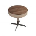 Masuta rotunda LUX Walnut