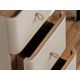 Garderobe - Suport pentru haine cu oglinda si sertare Coat Rack