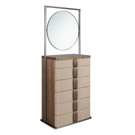 Comoda cu oglinda, sertar cu spatiu pentru ceasuri si bijuterii Chiffonier 