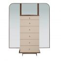 Comoda cu oglinda, sertar cu spatiu pentru ceasuri si bijuterii Chiffonier 