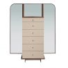 Comoda cu oglinda, sertar cu spatiu pentru ceasuri si bijuterii Chiffonier 