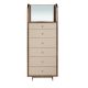 Garderobe - Comoda cu oglinda, sertar cu spatiu pentru ceasuri si bijuterii Chiffonier