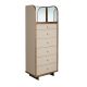 Garderobe - Comoda cu oglinda, sertar cu spatiu pentru ceasuri si bijuterii Chiffonier