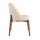 Scaune - Scaun Lux tapitat cu piele sintetica Cream