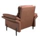 Fotolii - Fotoliu tapitat cu piele naturala Maro