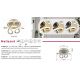 Plafoniere - Plafoniera LED CCT MELISAND sampanie mat