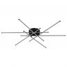 Plafoniera LED metal negru mat LAWSON