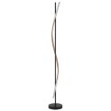 Lampadar LED aluminiu cu efect de lemn WATKINS