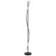 Lampadare - Lampadar LED aluminiu cu efect de lemn WATKINS