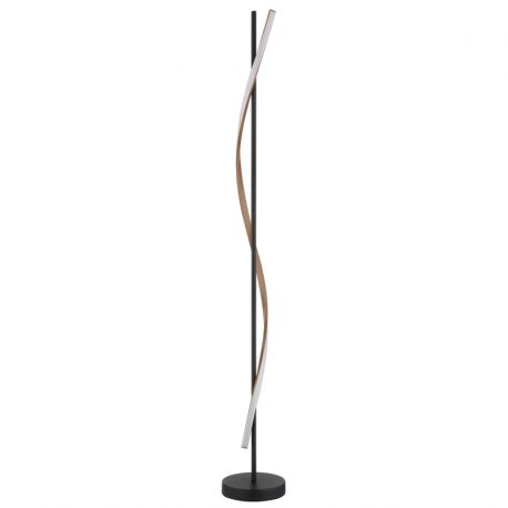 Lampadare - Lampadar LED aluminiu cu efect de lemn WATKINS