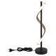 Veioze - Lampa LED aluminiu cu efect de lemn WATKINS