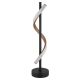 Veioze - Lampa LED aluminiu cu efect de lemn WATKINS
