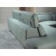 Coltare - Coltar LUX design italian cu sezlong stanga si functia relax Cowhide verde turcoaz