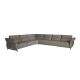 Coltar LUX design italian modular cu functia relax Cowhide gri inchis