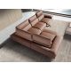 Coltare - Coltar LUX design italian modular cu functia relax Cowhide Maro