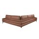 Coltare - Coltar LUX design italian modular cu functia relax Cowhide Maro