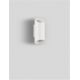 Aplice - Aplica LED exterior iluminat sus si jos IP54 Nocta alb