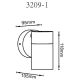 Aplice - Aplica Spot iluminat exterior protectie IP44 PIPER