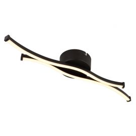 Plafoniere - Plafoniera LED aluminiu negru mat BOYD