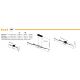 Plafoniere - Plafoniera LED aluminiu negru mat BOYD