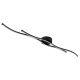 Plafoniere - Plafoniera LED aluminiu negru mat BOYD