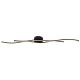Plafoniere - Plafoniera LED aluminiu negru mat BOYD