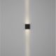 Aplice - Aplica LED exterior iluminat sus si jos IP65 ELIO antracit