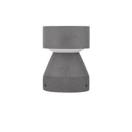 Stalp exterior din ciment IP65 LED Lua H-22cm