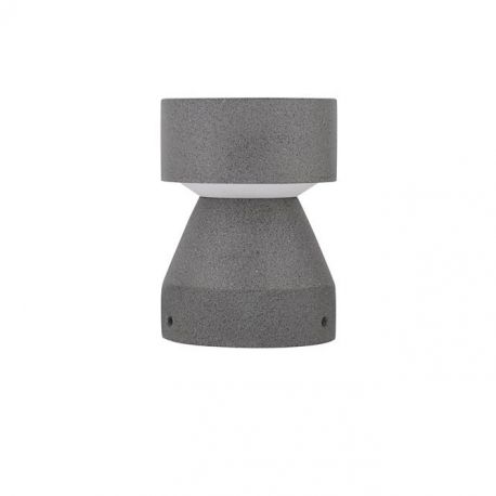 Stalpi - Stalp exterior din ciment IP65 LED Lua H-22cm