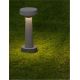 Stalpi - Stalp LED din ciment pentru exterior IP65 Cram Gray H-30cm