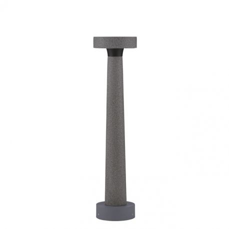 Stalpi - Stalp LED din ciment pentru exterior IP65 Cram Gray H-50cm