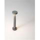 Stalpi - Stalp LED din ciment pentru exterior IP65 Cram Gray H-50cm