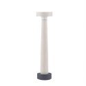 Stalp LED din ciment pentru exterior IP65 Cram White H-50cm