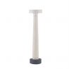 Stalp LED din ciment pentru exterior IP65 Cram White H-50cm