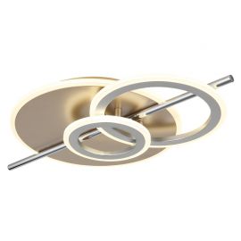 Plafoniera LED metal sampanie NORRIS