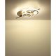 Plafoniere - Plafoniera LED metal sampanie NORRIS