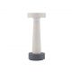 Stalp LED din ciment pentru exterior IP65 Cram White H-30cm