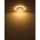 Plafoniere - Plafoniera LED slim cu efect 3D CARA