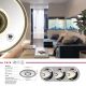 Plafoniere - Plafoniera LED slim cu efect 3D CARA