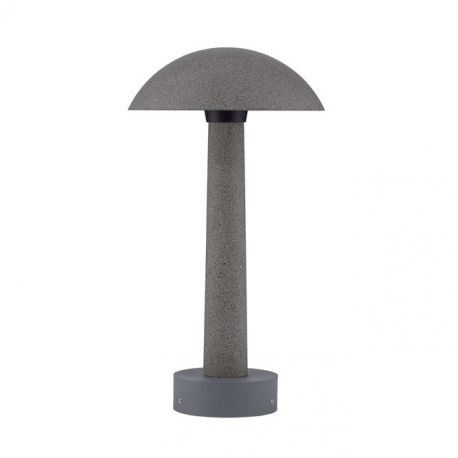 Stalpi - Stalp LED din ciment negru pentru exterior IP65 Tura H-35cm