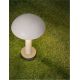 Stalpi - Stalp LED din ciment alb pentru exterior IP65 Tura H-35cm
