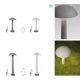 Stalpi - Stalp LED din ciment alb pentru exterior IP65 Tura H-35cm