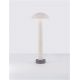 Stalpi - Stalp LED din ciment alb pentru exterior IP65 Tura H-55cm