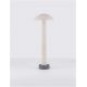 Stalpi - Stalp LED din ciment alb pentru exterior IP65 Tura H-55cm
