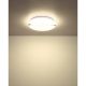 Plafoniere - Plafoniera LED slim CCT culorile pot fi fixate LETICIA