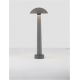 Stalpi - Stalp LED din ciment negru pentru exterior IP65 Tura H-55cm