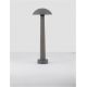 Stalpi - Stalp LED din ciment negru pentru exterior IP65 Tura H-55cm