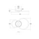 Plafoniere - Plafoniera LED slim CCT culorile pot fi fixate LORETTA